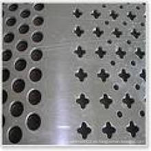 304 de acero inoxidable realizada hoja de metal con diferentes formas (LS-03)